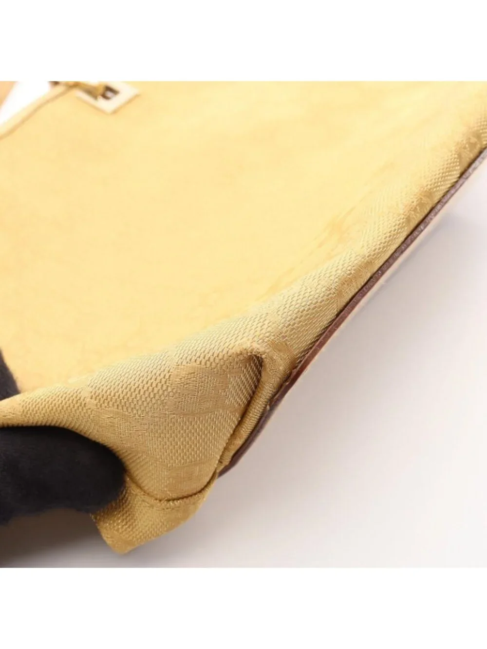 Gucci Tote GG Canvas 002 Gold Handbag